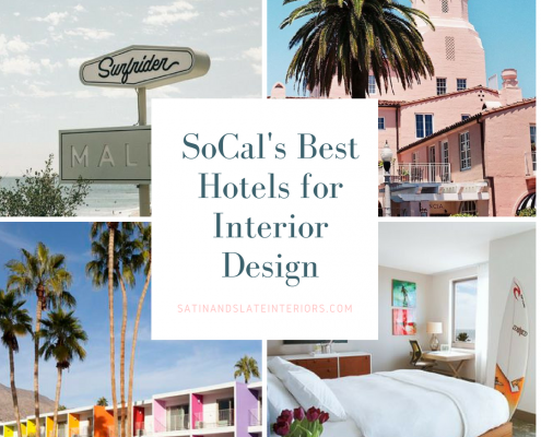 SoCal's Best Hotels for Interior Designers Cover