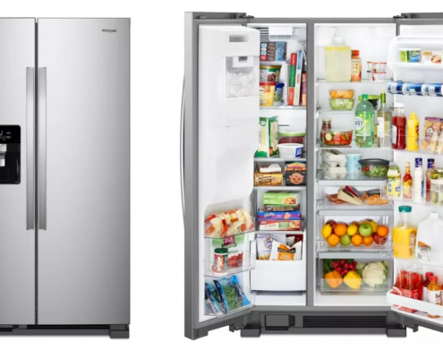 Side-by-side refrigerator