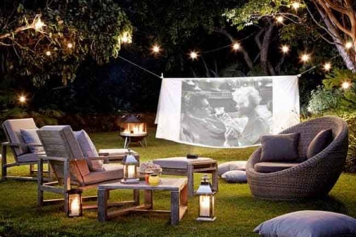 DIY movie theater