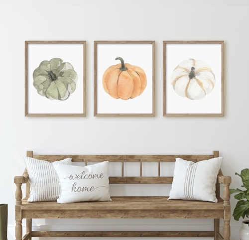 Set of 3 Pumpkin Prints